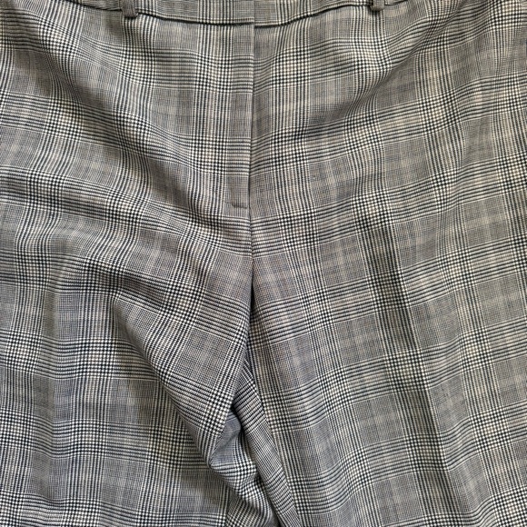 anne klein wool blend plaid pants - Picture 3 of 5